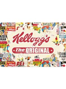 Retró Fém Tábla - Kelloggs Dombornyomott