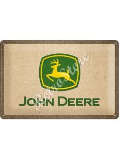 Retró Fém Tábla - John Deere Dombornyomott