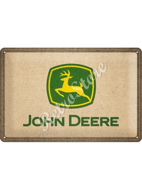 Retró Fém Tábla - John Deere Dombornyomott