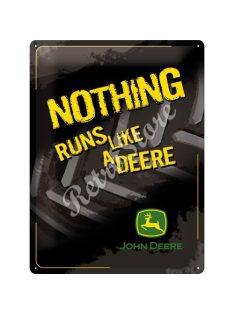 Retró Fém Tábla - John Deere Reklámtábla Dombornyomott