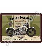 Retró Fém Képeslap - Harley-Davidson 1936 61 E Knucklehead Motor