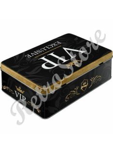 Retró Fémdoboz - VIP Dombornyomott