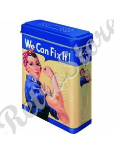   Retró Sebtapaszos Fémdoboz - We can fix it! Meg tudjuk javítani!