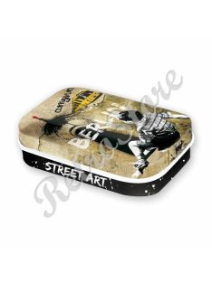 Retró Cukorkás Fémdoboz - Berlin Dombornyomott