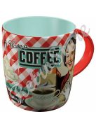 Retró Bögre - Coffee, Kávé
