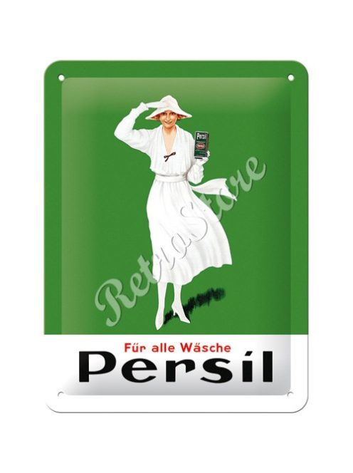 Retró Fém Tábla - Henkel - Persil Reklámtábla Dombornyomott