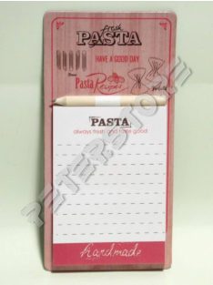 Retró Jegyzettömb - Pasta, Tészta