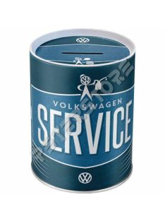 Retró Fém Persely - Volkswagen Service - VW Szerviz