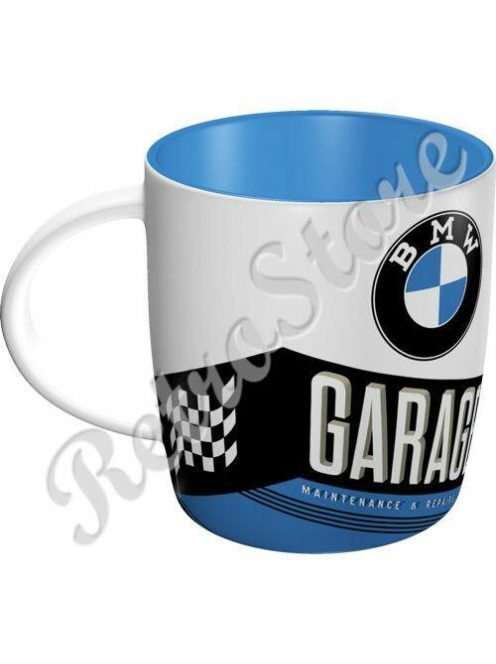 Retró Bögre - BMW Garage, Garázs