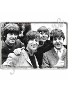 Retró Fém Képeslap - The Beatles