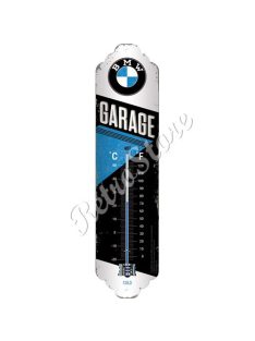 Retró Fém Hőmérő - BMW Garage, Garázs