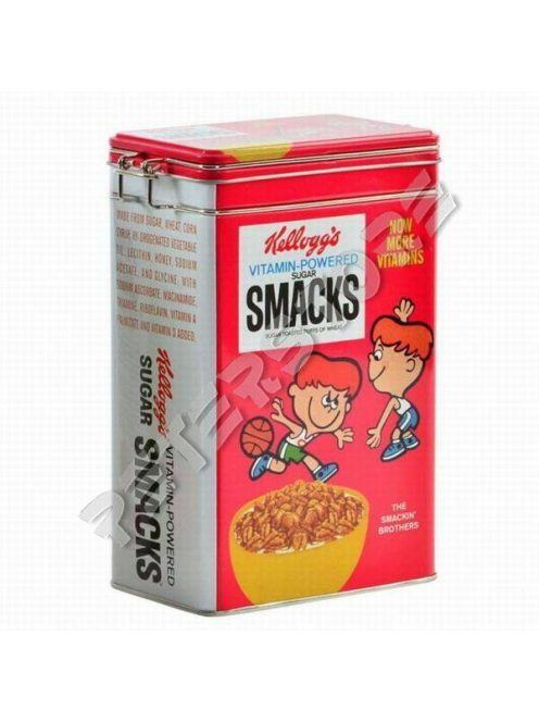 Retró Fémdoboz Csatos, Aromazárós - Kellogg's