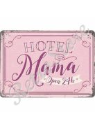 Retró Fém Képeslap - Mama Hotel, Anya Hotel