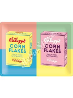 Retró Fém Tábla - Kellogg's Dombornyomott