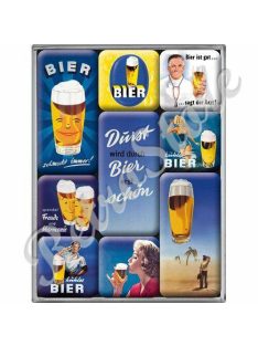 Hűtőmágnes szett - Bier, Sör