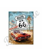 Fém Hűtőmágnes - U.S. Route 66