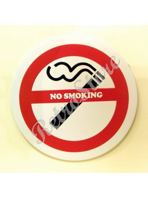 Retró Fém Tábla - Tilos a dohányzás