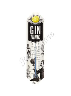 Retró Fém Hőmérő - Gin Tonic