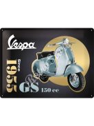 Retró Fém Tábla - Vespa GS 150cc Dombornyomott