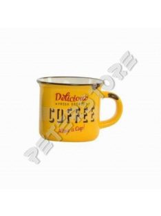Bögre - Coffee - Kávé Mérete: 7,5 cm  x 5,7 cm x 5 cm Űrtartalom: 0,075 L, Presszó kávés