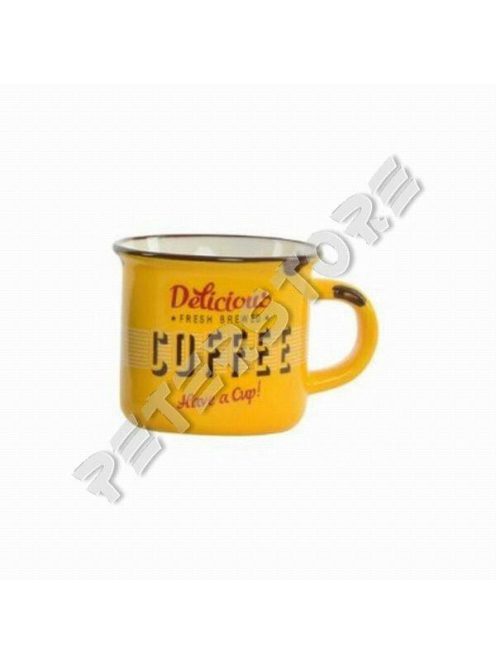 Bögre - Coffee - Kávé Mérete: 7,5 cm  x 5,7 cm x 5 cm Űrtartalom: 0,075 L, Presszó kávés