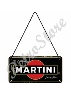Retró Fém Tábla - Martini Dombornyomott Méretek: 10 x 20 cm
