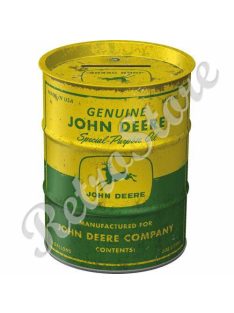 Retró Fém Persely - Olajos hordó - John Deere