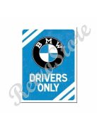 Fém Hűtőmágnes - BMW Drivers Only