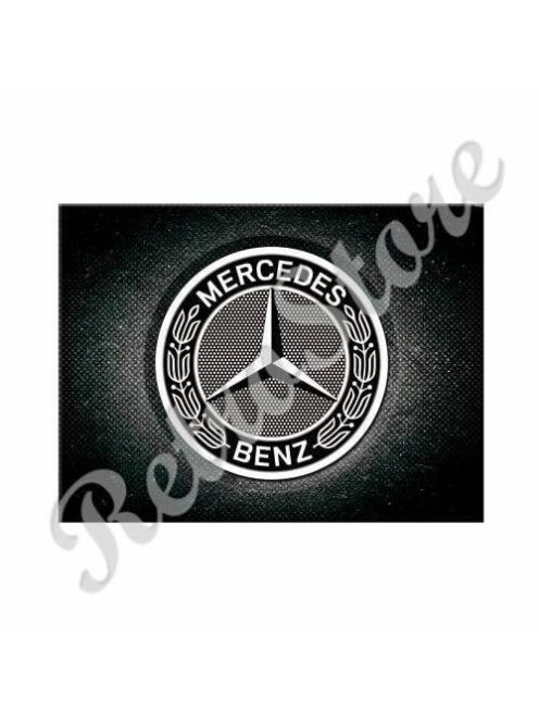 Fém Hűtőmágnes - Mercedes-Benz Logó