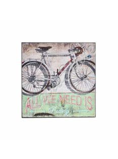 Fa falikép - Bicycle - Bicikli - Kerékpár  Méret: 25 x 25 cm