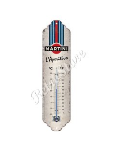 Retró Fém Hőmérő - Martini