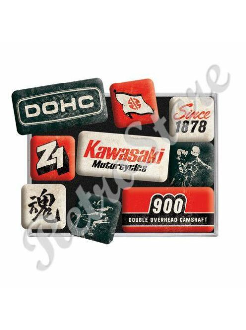 Hűtőmágnes szett - Kawasaki