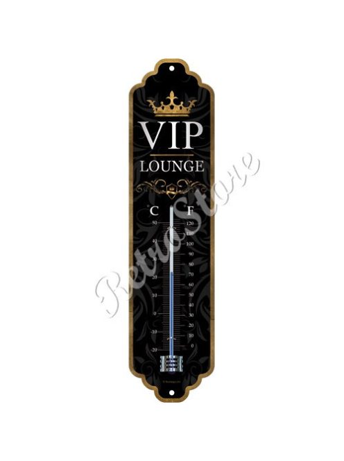 Retró Fém Hőmérő - VIP Lounge - VIP Társalgó, Tárgyaló