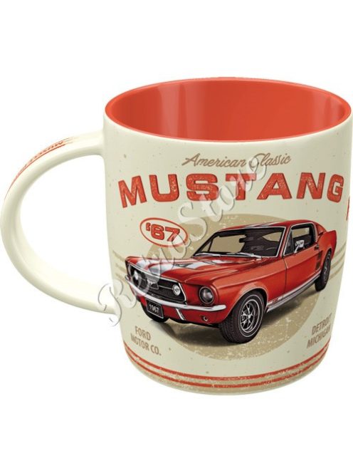 Retró Bögre - Ford Mustang