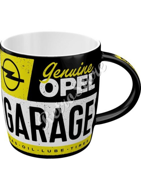 Retró Bögre - Opel Garage, Garázs