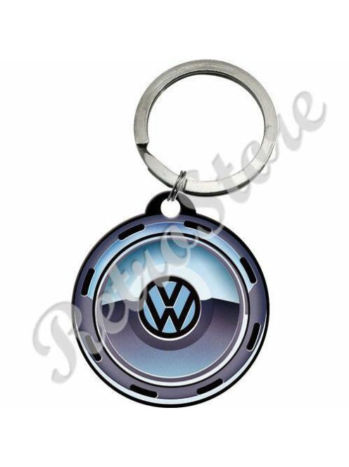 Retró Fém Kulcstartó - Volkswagen VW