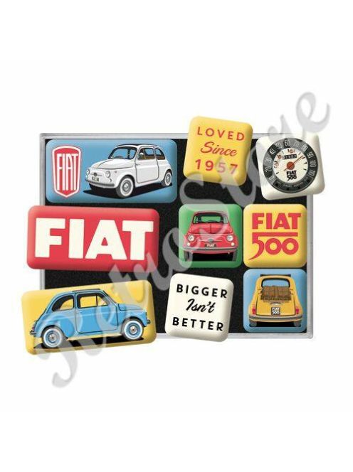 Hűtőmágnes szett - Fiat 500