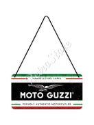 Retró Fém Tábla - Moto Guzzi Dombornyomott